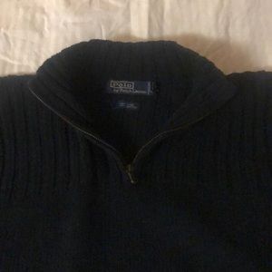 Polo 1/4 zip sweater